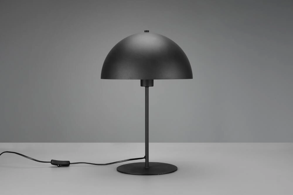 Lampe de table noire Nola conception Trio 4017807560848