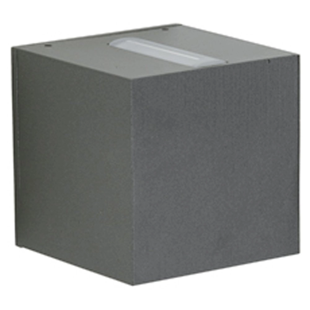 Applique LED carrée Zenn 10,5 cm-anthracite