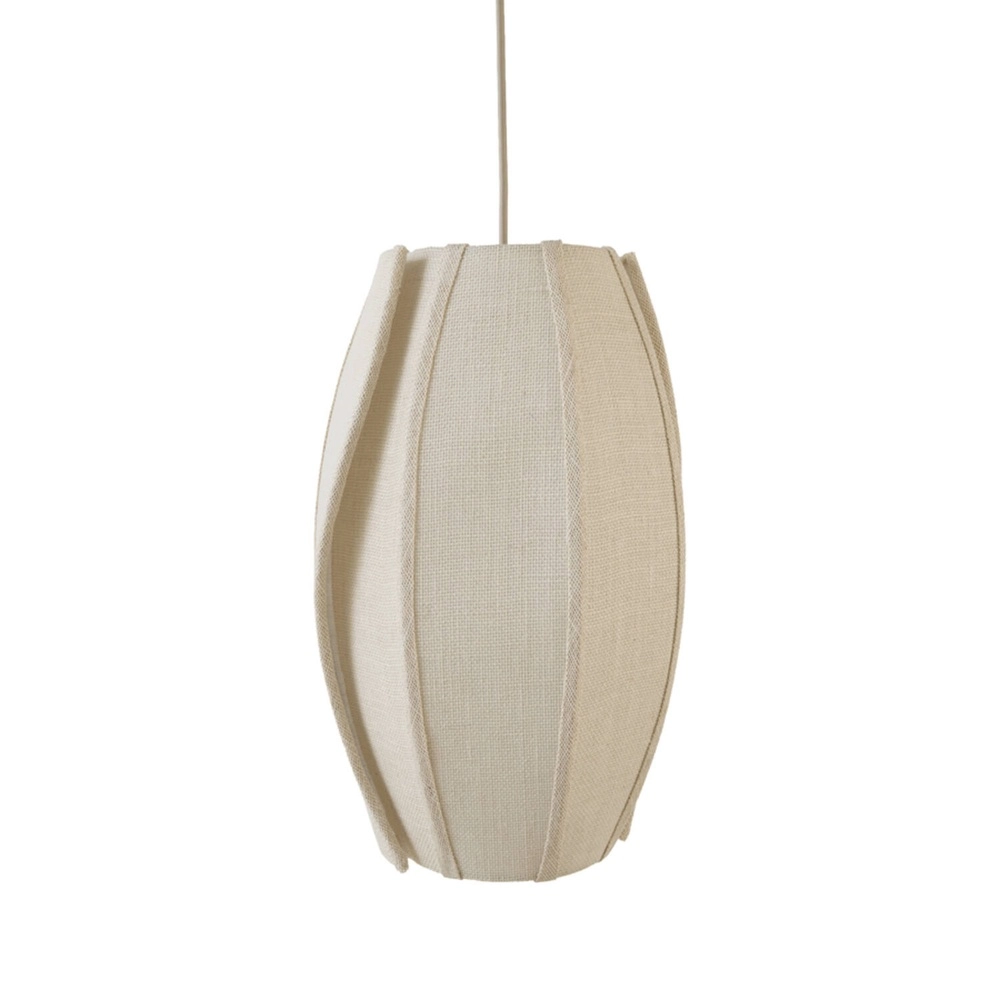 Lampe suspendue Melamba brun sable Ø 31cm