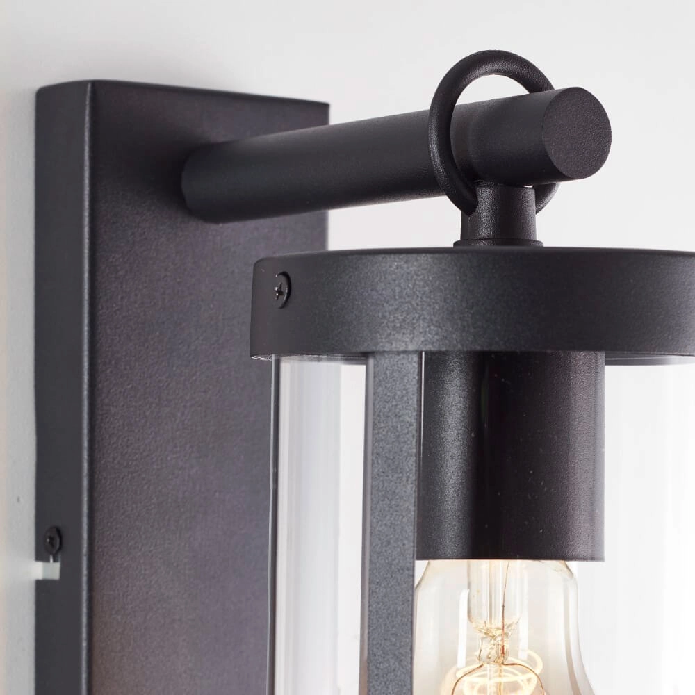 Applique noire Sidney avec capteur Brilliant 4004353435683