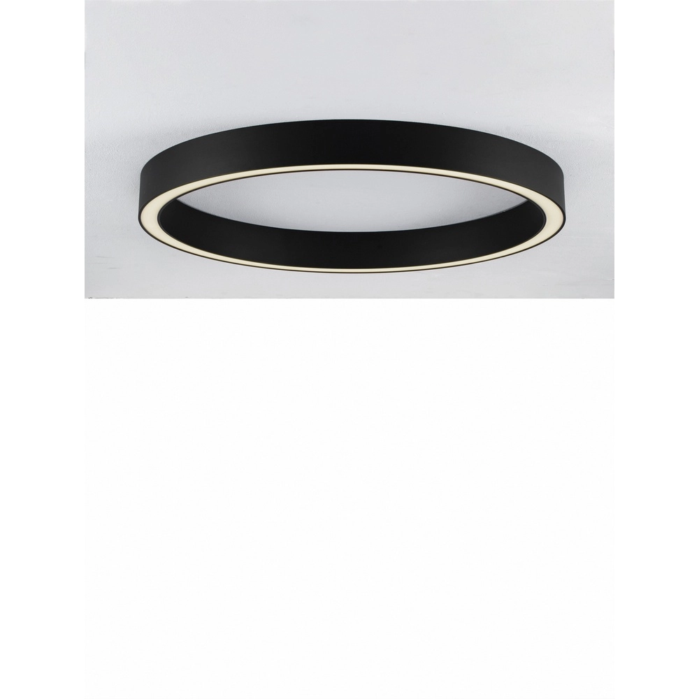 Plafonnier design Sting noir Ø 80cm Lyora 5212017437501