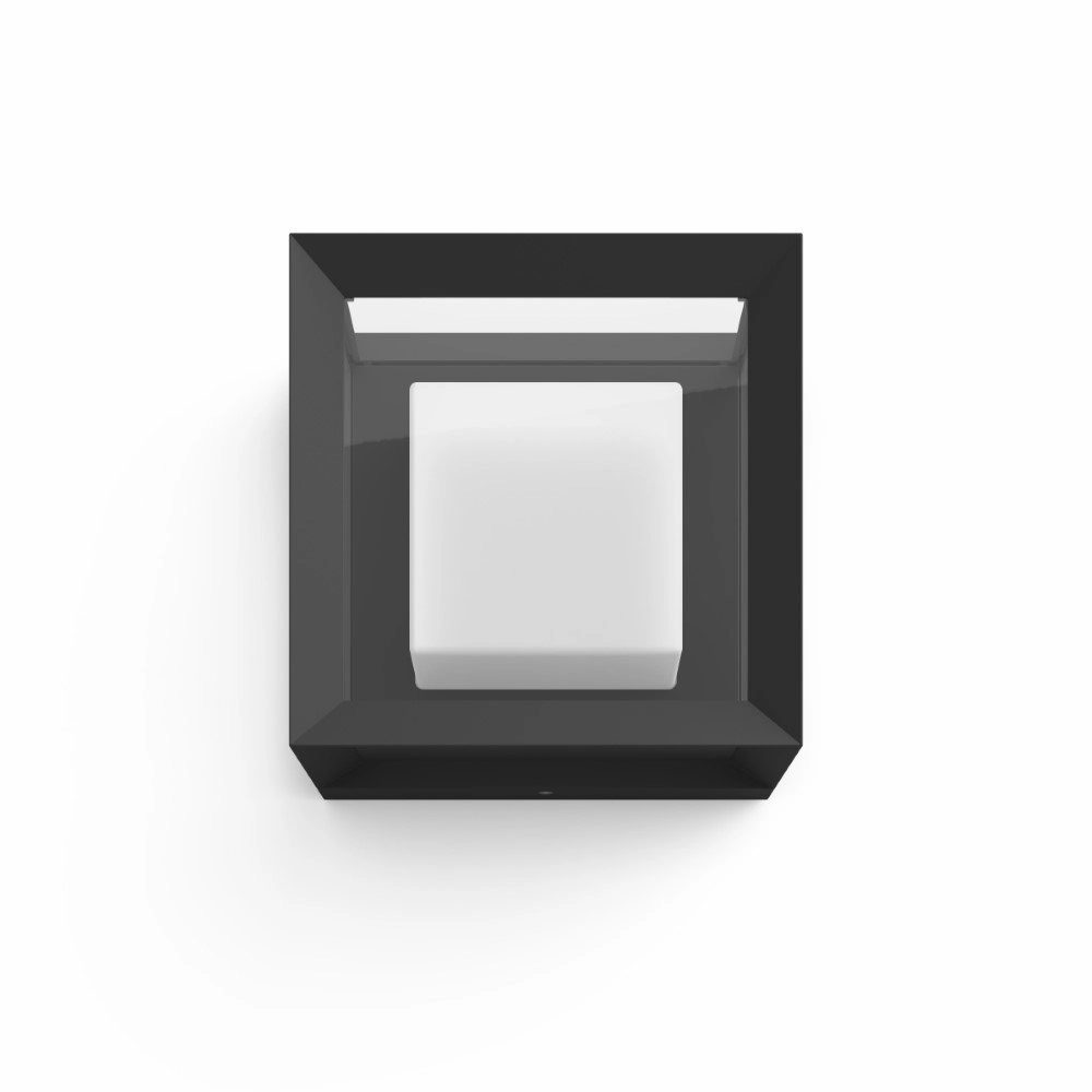 Applique carrée Hue Econic Vitrine noire Philips 8718696170564