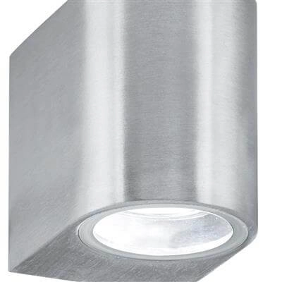 Spot mural en acier inoxydable Splot Downlight 1x3w Searchlight 5053423076508