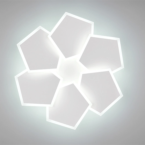 Lampe de plafond unique Zaya S blanc Trio 4017807684988