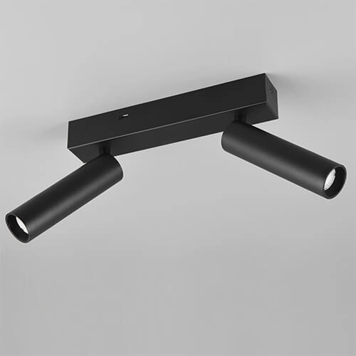 Spot de plafond fin Ambala 2x LED - noir Trio 4017807612639