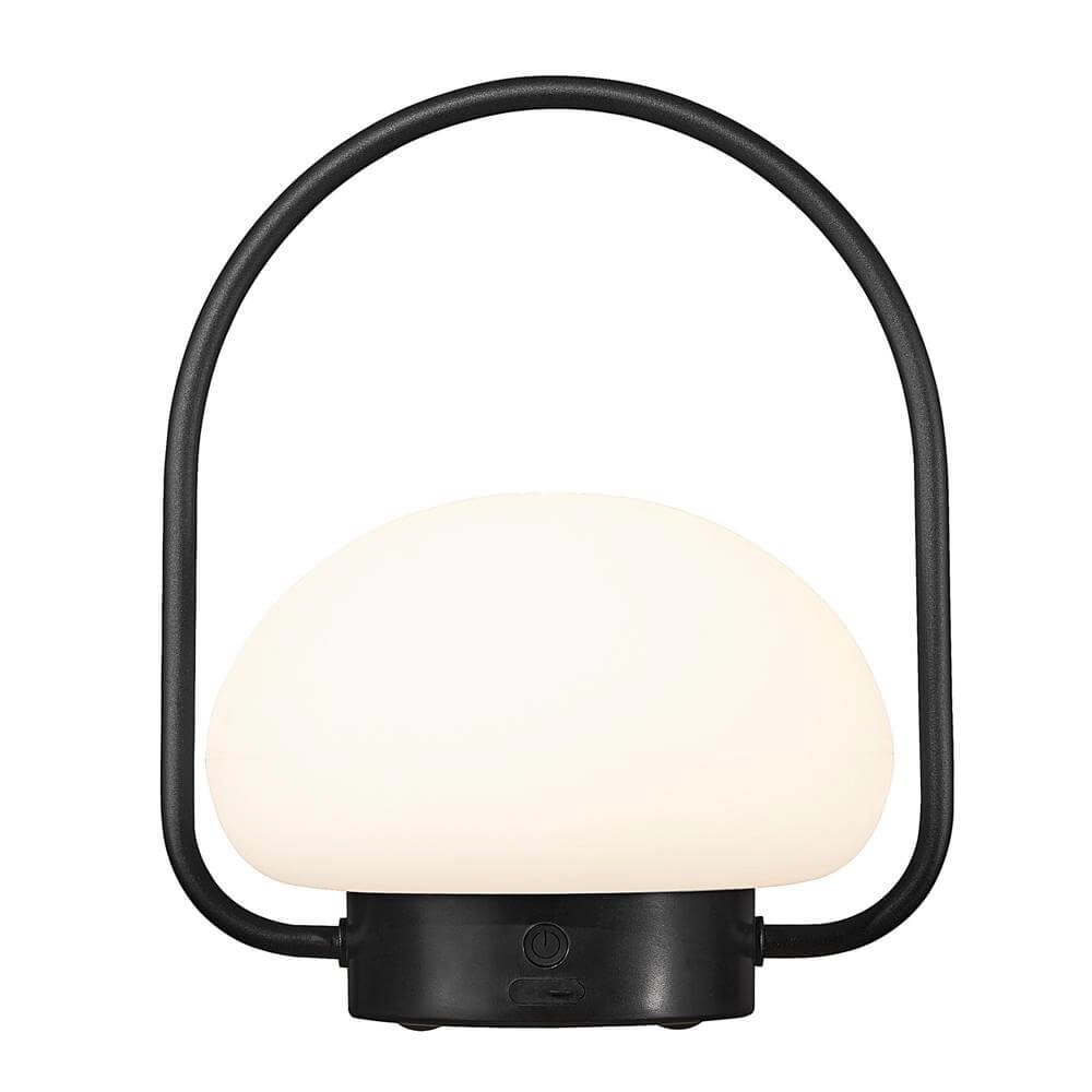 Lampe de table Sponge Blanc avec noir rechargeable Nordlux 5701581497085