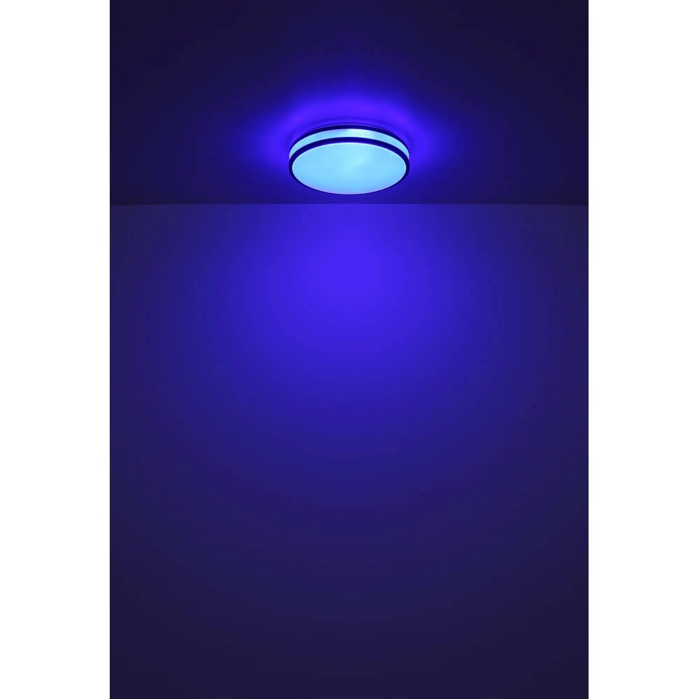 Plafonnier Betha marron Ø 34cm Globo 9007371453825