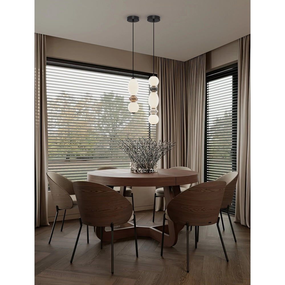 Suspension Pallina Blanc - Moka Lyora 5212017483997