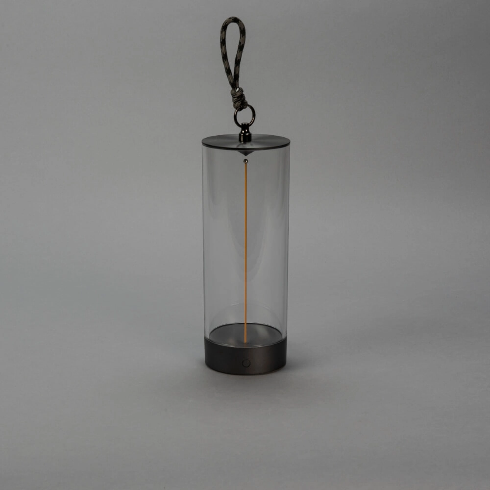 Lampe rechargeable Edison S anthracite KonstSmide 7318307846379