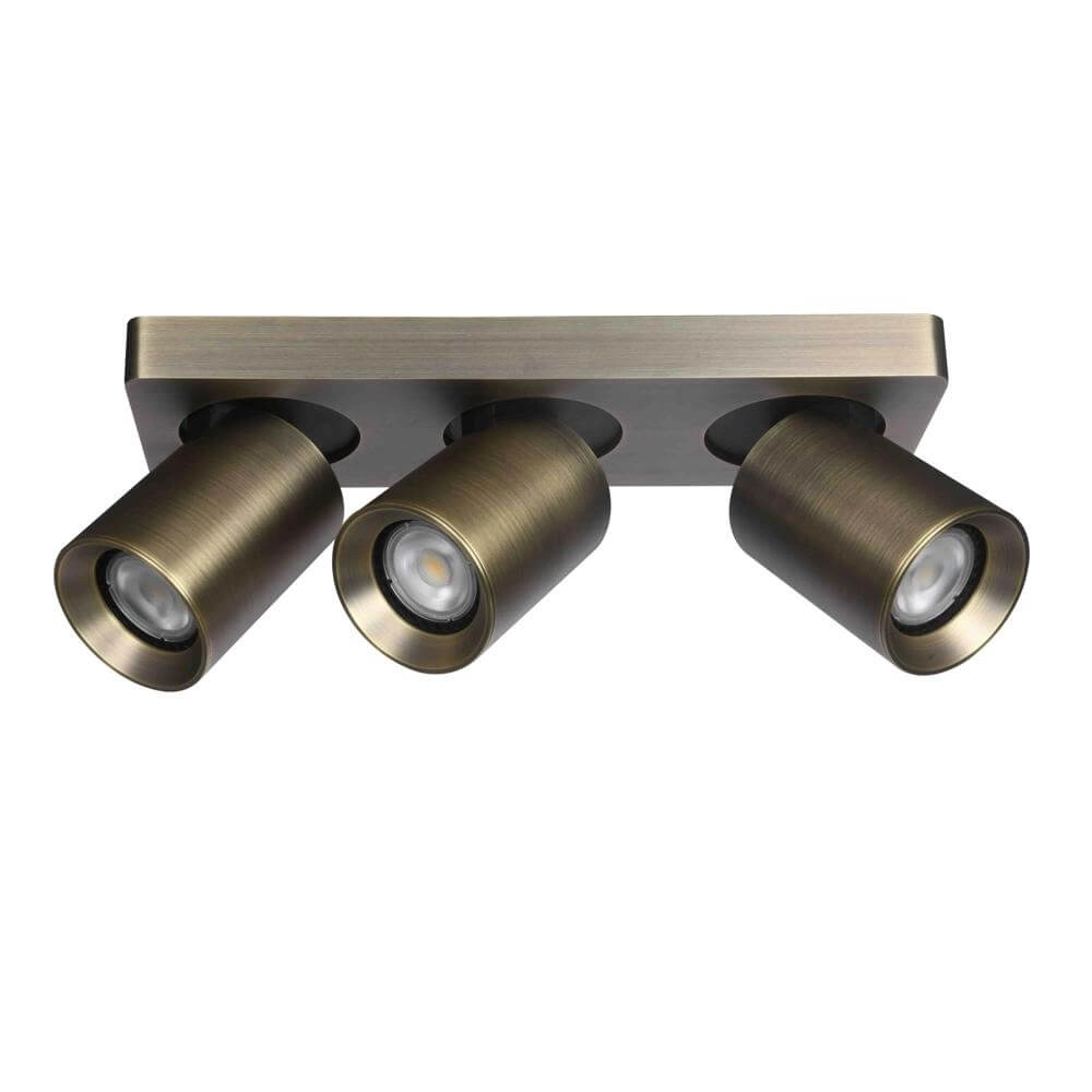 Plafonnier Megano 3 lumières bronze antique Artdelight 8720701103283