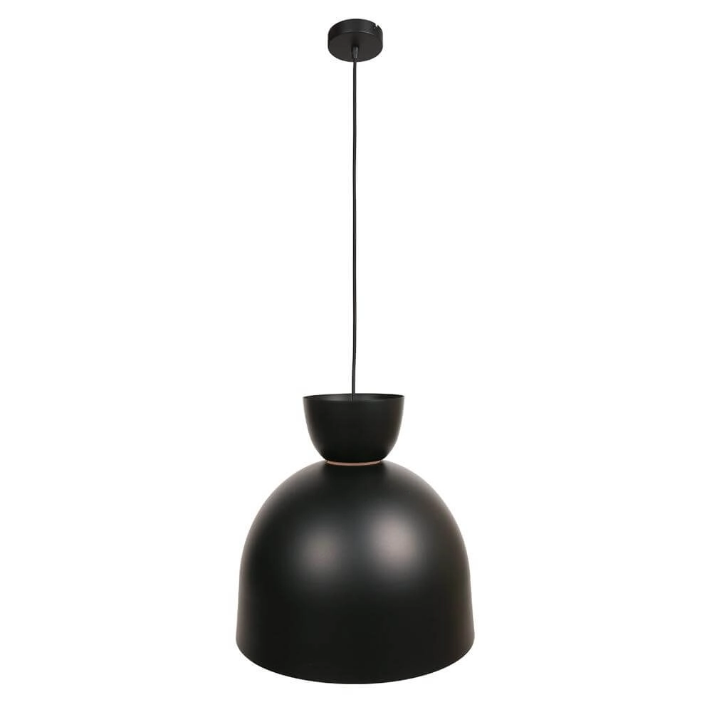 Suspension design Skandina forme sphérique noire Ø 35cm Steinhauer 8712746171808