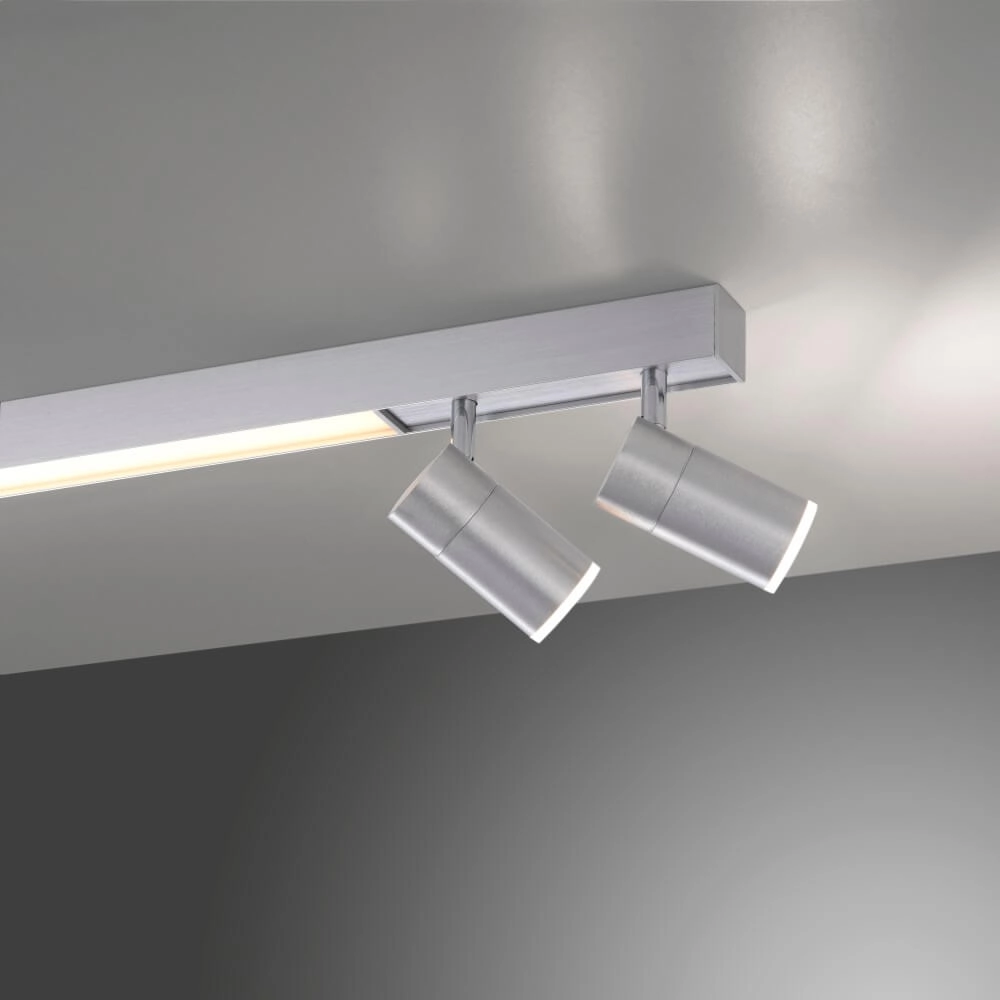 Plafonnier élégant Pure Lines Spot aluminium Paul Neuhaus 4012248366370