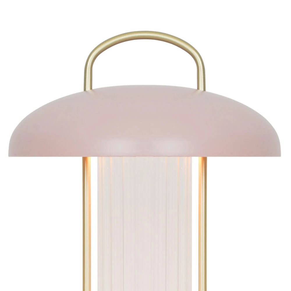 Lampe de table Mirano rose rechargeable Nordlux 5704924024627