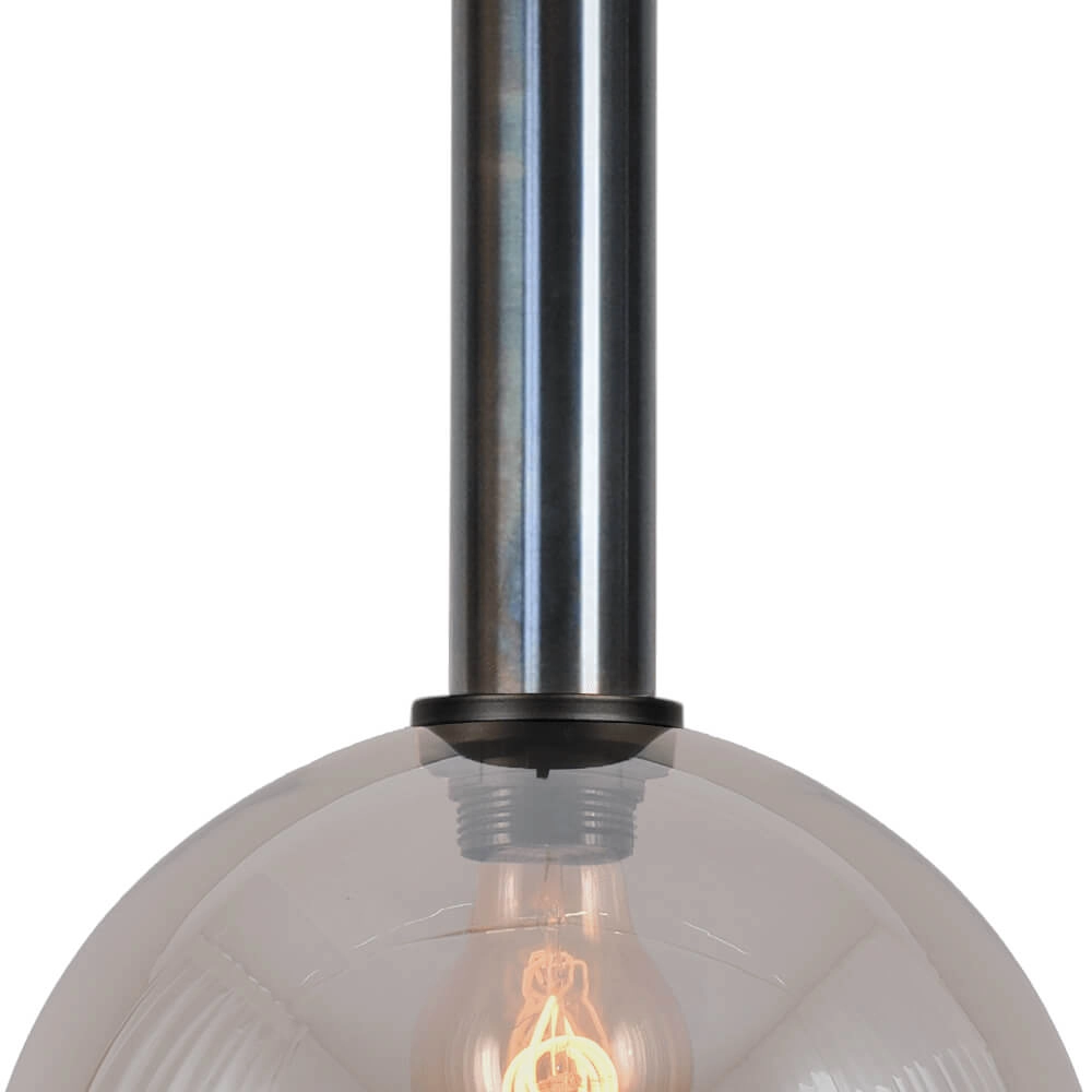 Lampe suspendue Ø 25cm Bella 2 Huile tachetée avec verre doré Masterlight 8718121334172