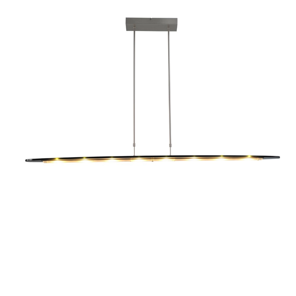 Lampe de salle à manger Vigo 2 140cm nickel avec noir Masterlight 8718121181110