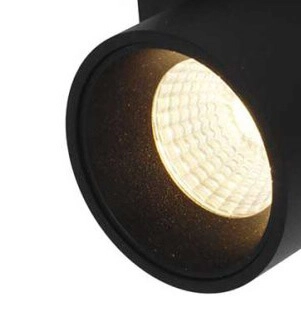 Spot LED en saillie Laguna noir Artdelight 8719831734177