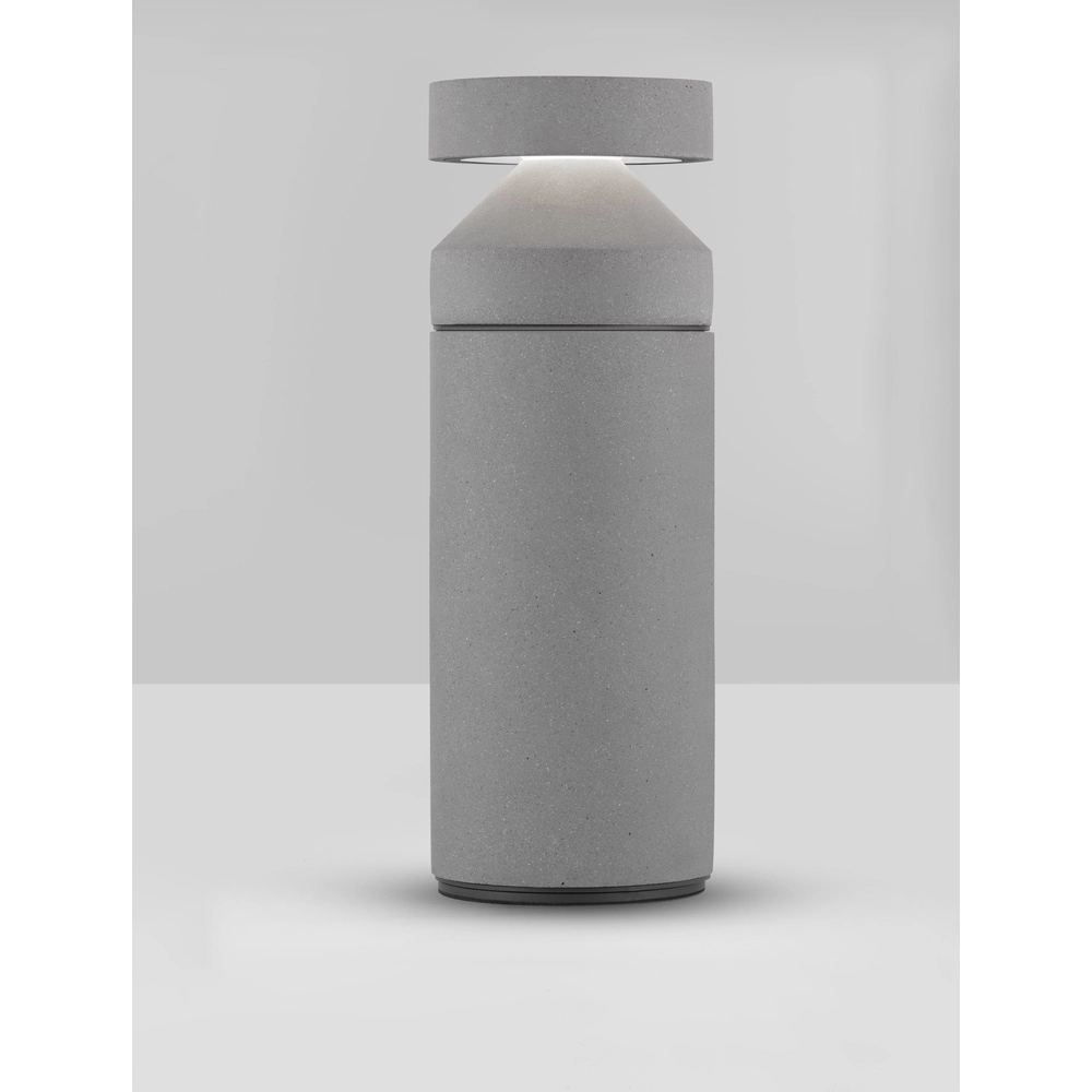 Lampe de jardin élégante Navy gris béton 54.5cm
