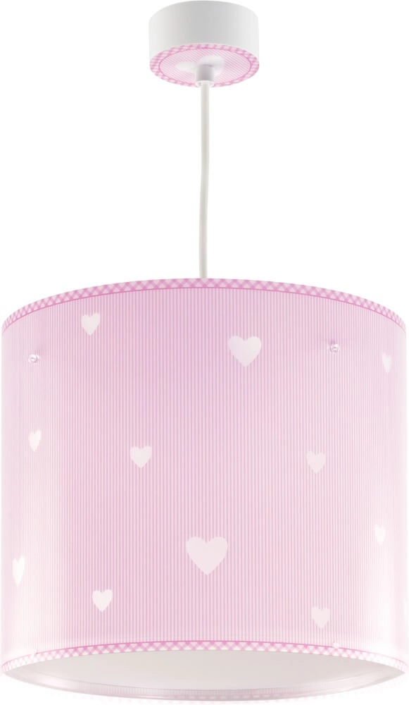 Lampe suspendue chambre d'enfant Sweet Dreams rose tendre