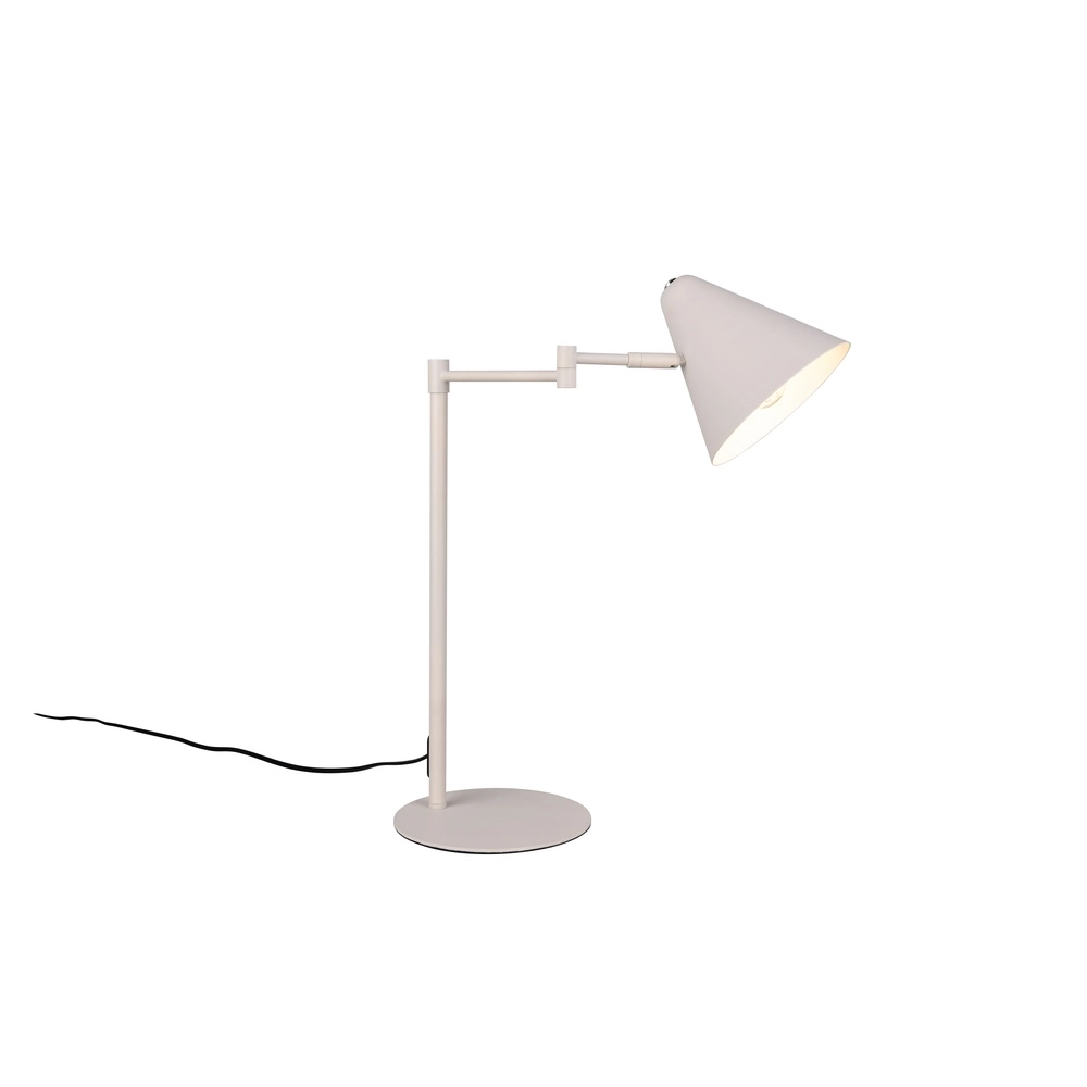 Lampe de table design Cosima gris