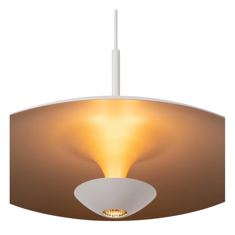 Lampe pendante de conception Kenneth blanc Ø 40cm Premium by Lucide 5411212410474