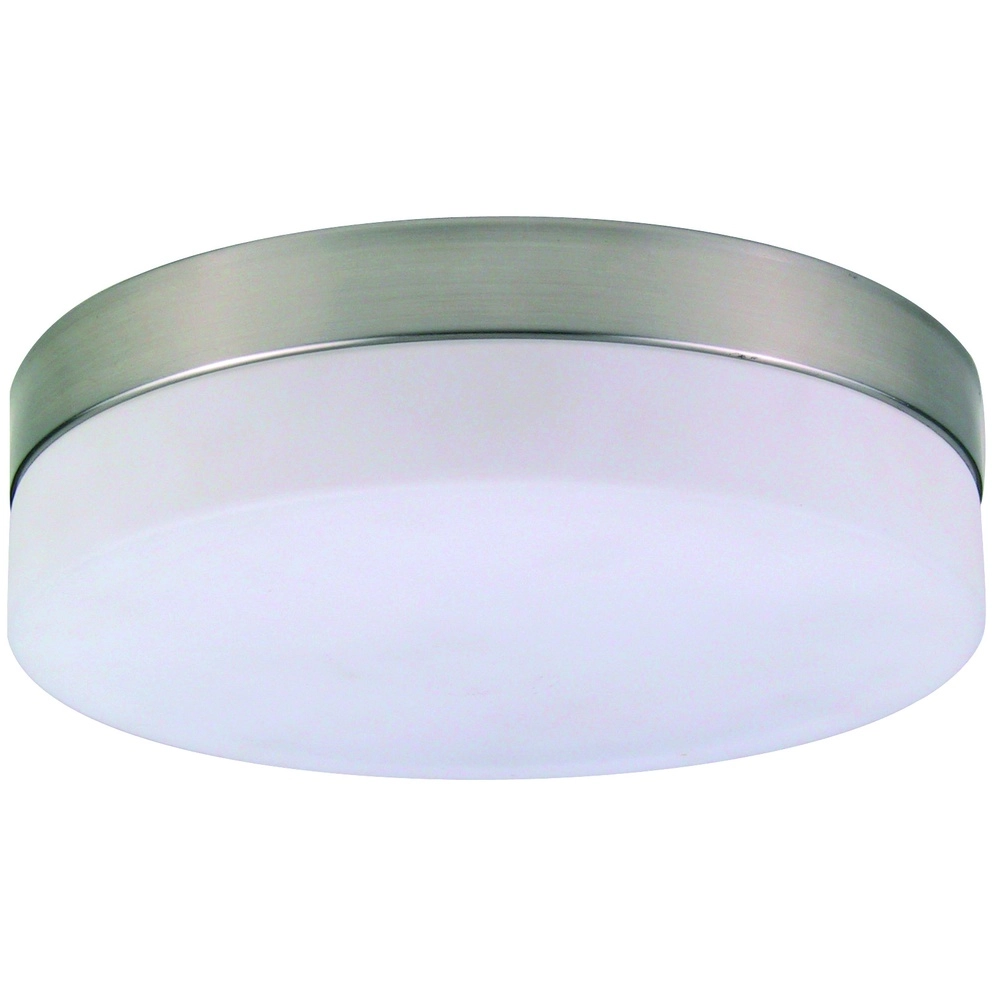 Lampe de plafond en nickel Opal Ø 24cm