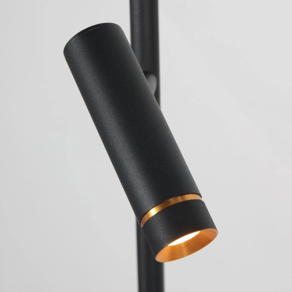 Lampe sur pied à deux lampes Lumo Noir Steinhauer 8712746184686