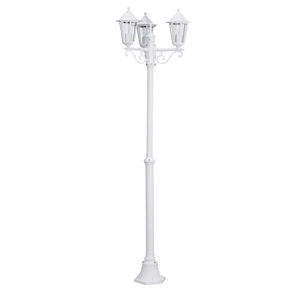 Lampadaire Jardin Laterna 5 3 lumières blanc Lampadaire Jardin Laterna 5 3 lumières blanc
