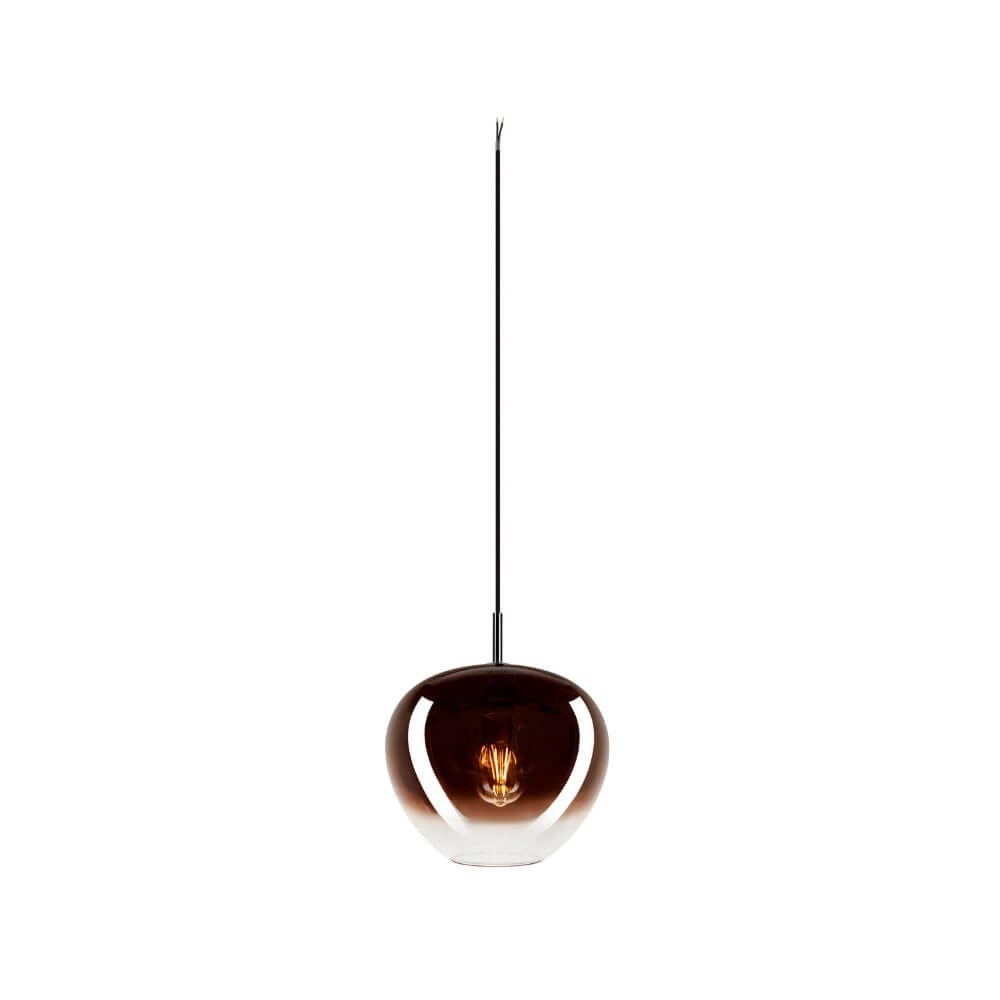 Lampe à suspension en verre Pantilo Ø 29cm - cuivre rouge Lampe à suspension en verre Pantilo Ø 29cm - cuivre rouge