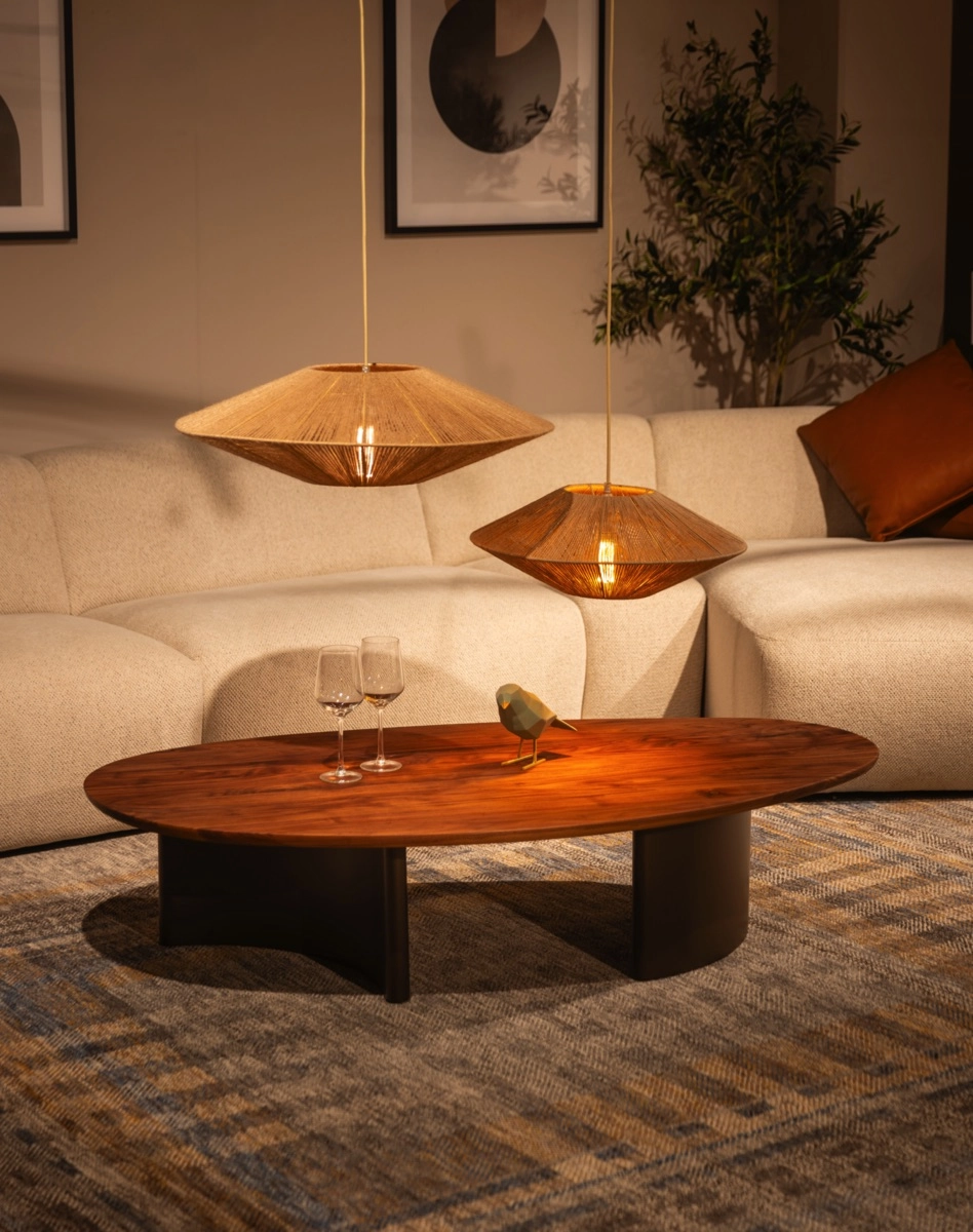 Lampe pendante en rotin Milou Ø 65cm ETH 8720195311218