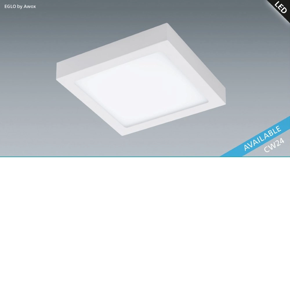LED plafonnier Fueva-C Square 22,5 cm blanc Eglo 9002759966720