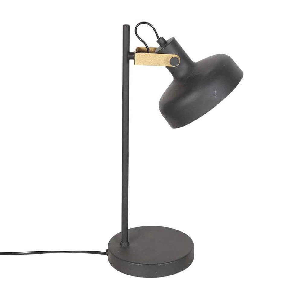 Lampe de table Prato noir avec or Steinhauer 8712746176391