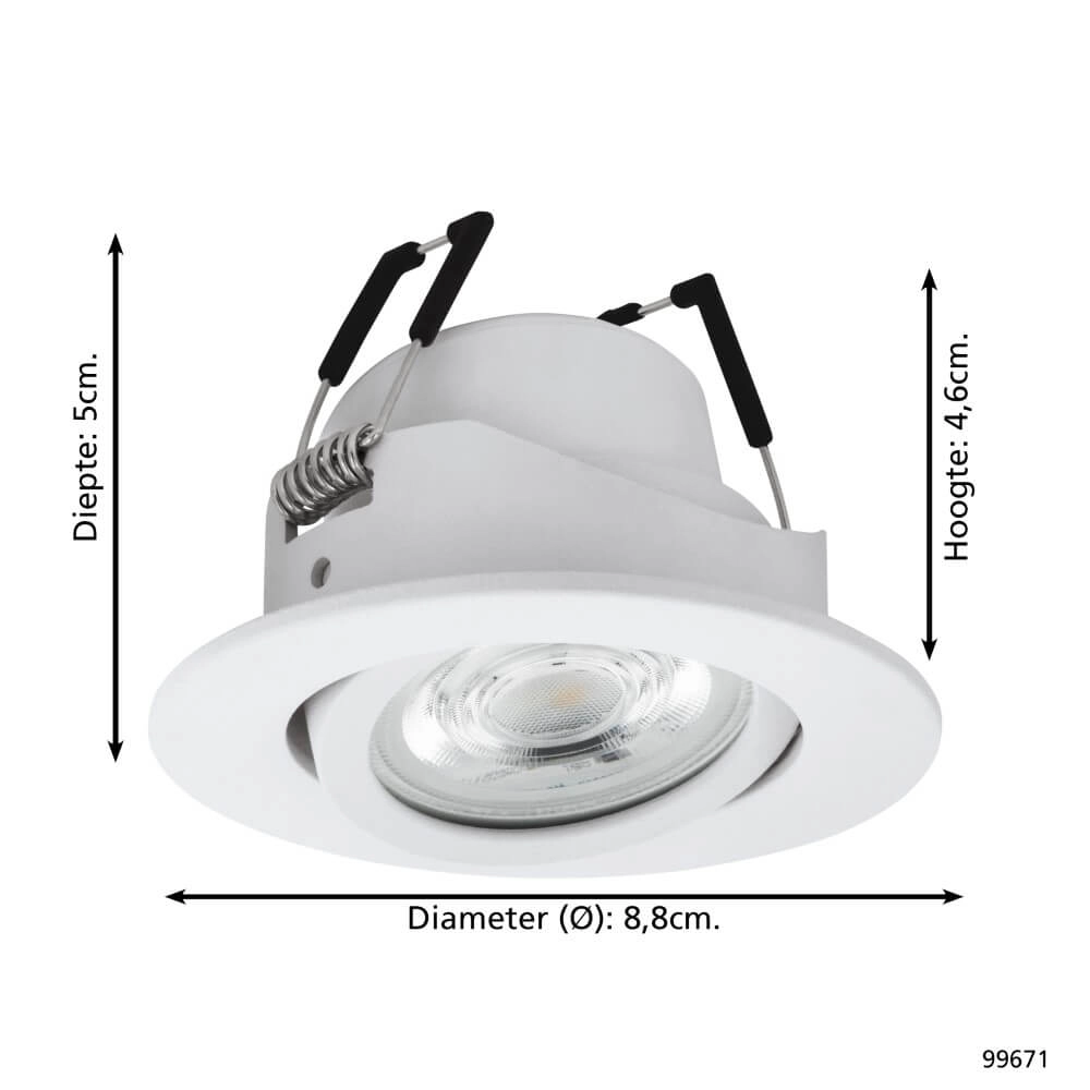 Place Zigbee Saliceto-Z blanc Eglo 9002759996710