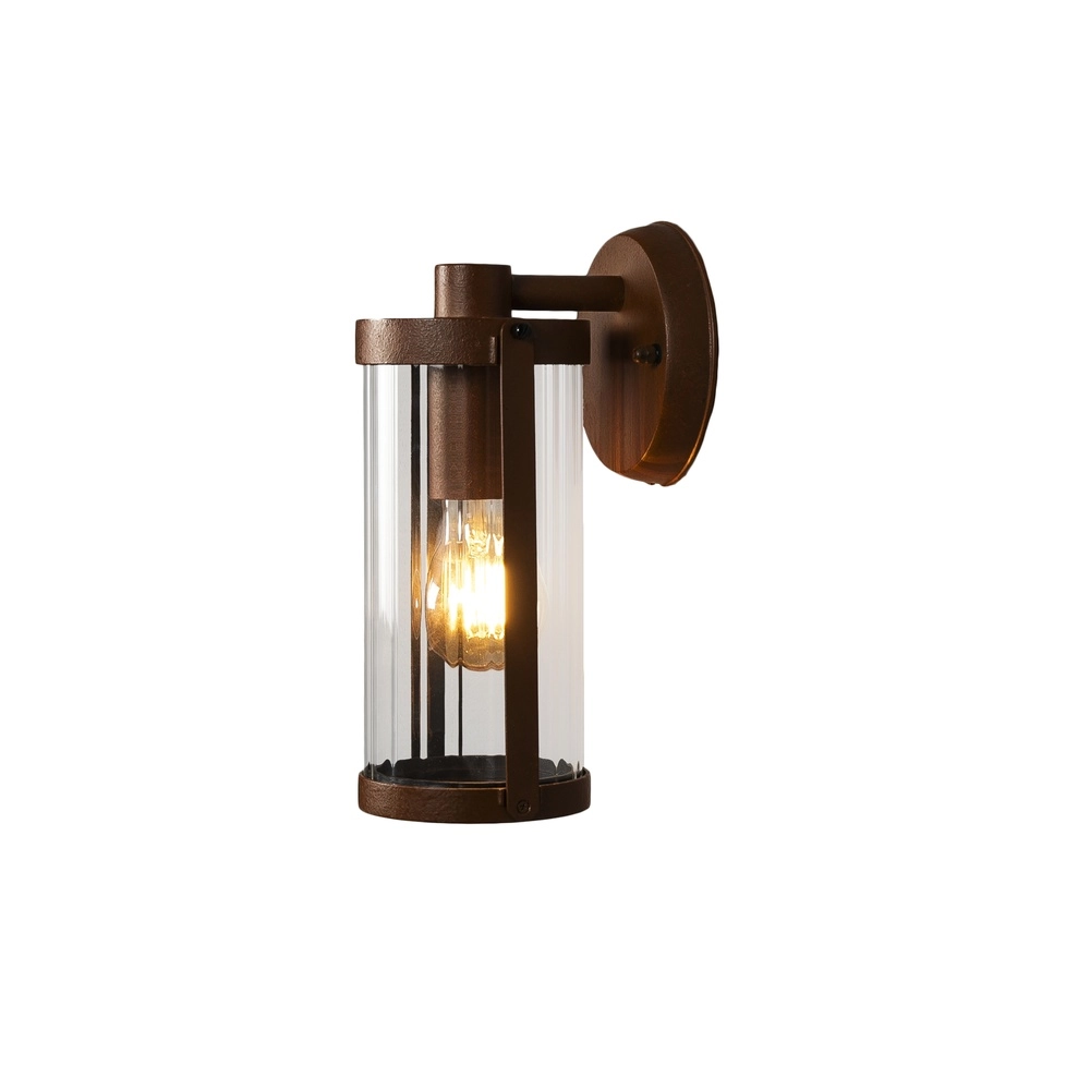 Lampe murale de conception Catania brun rouille