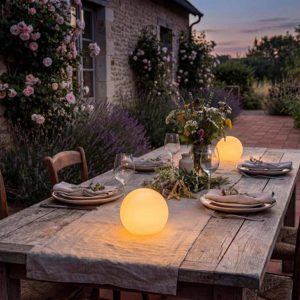 Lampe de table rechargeable Pino M - blanc Lucide 5411212061645