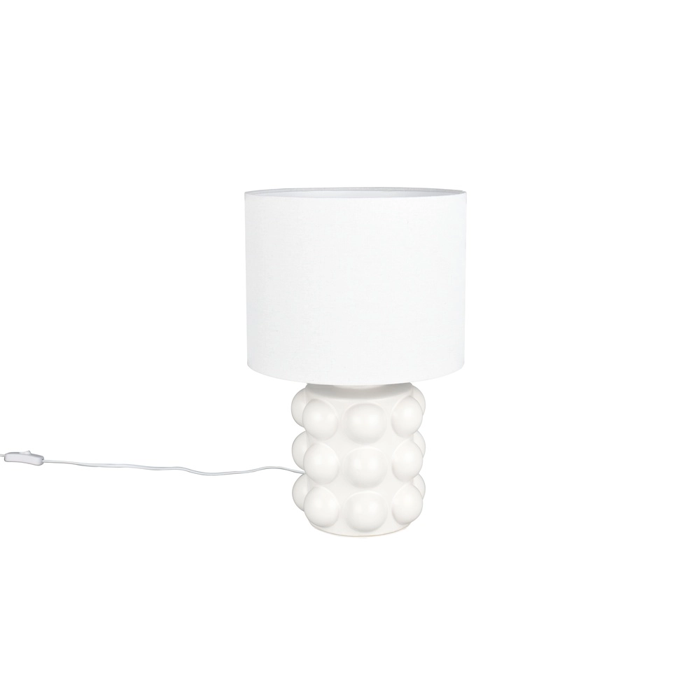 Lampe de table Kate blanc Ø 30cm