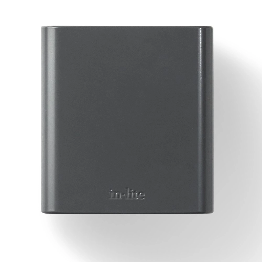 Haut et bas plus léger Ace Up-Down Flat Grey 100-230V In-lite 8717051005121