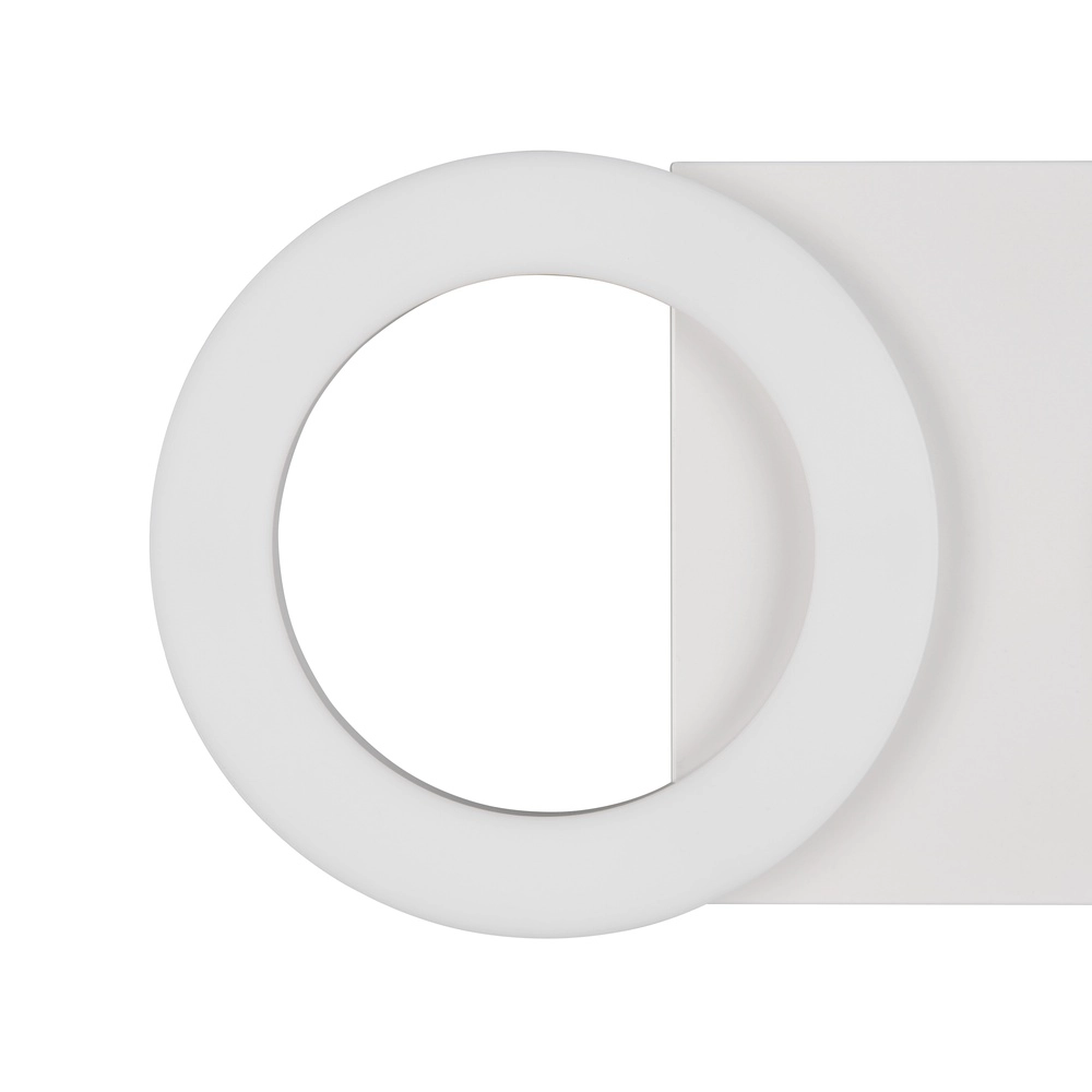 Lampe de plafond à design Cemi Blanc rond Trio 4017807704341