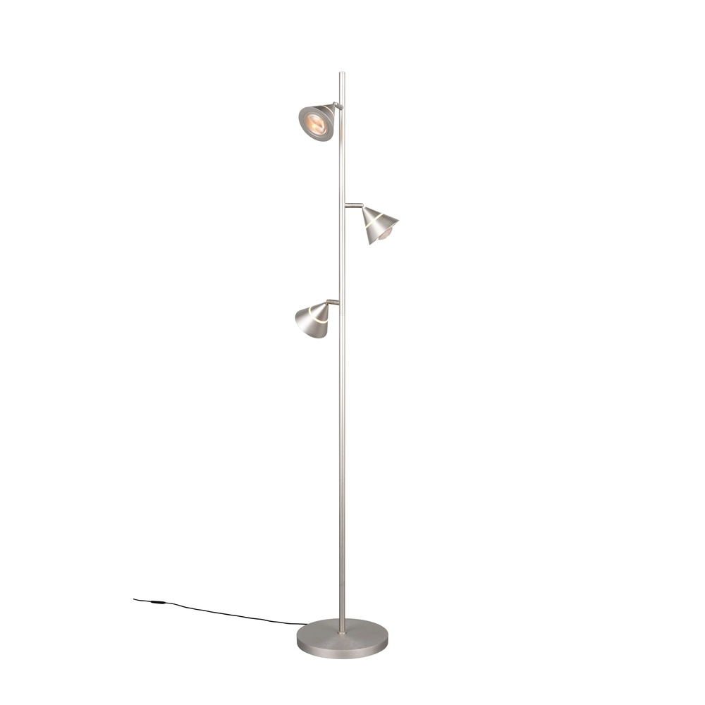 Lampadaire Romeo nickel Lampadaire Romeo nickel