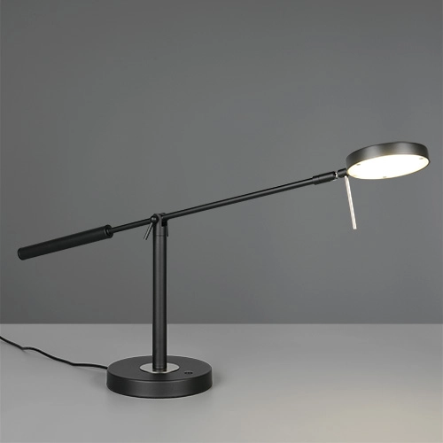 Lampe de bureau Monza Noir Trio 4017807693256