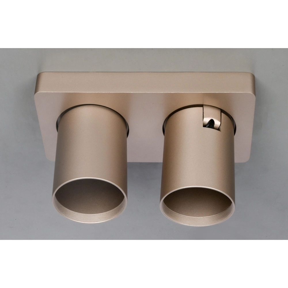 Spot double en saillie Megano champagne Artdelight 8720701103474