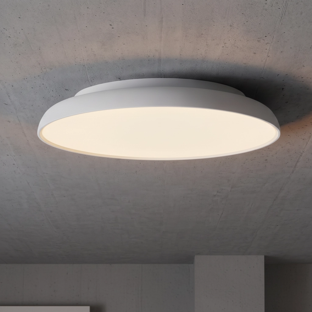 Plafonnier Linus blanc Ø 60cm