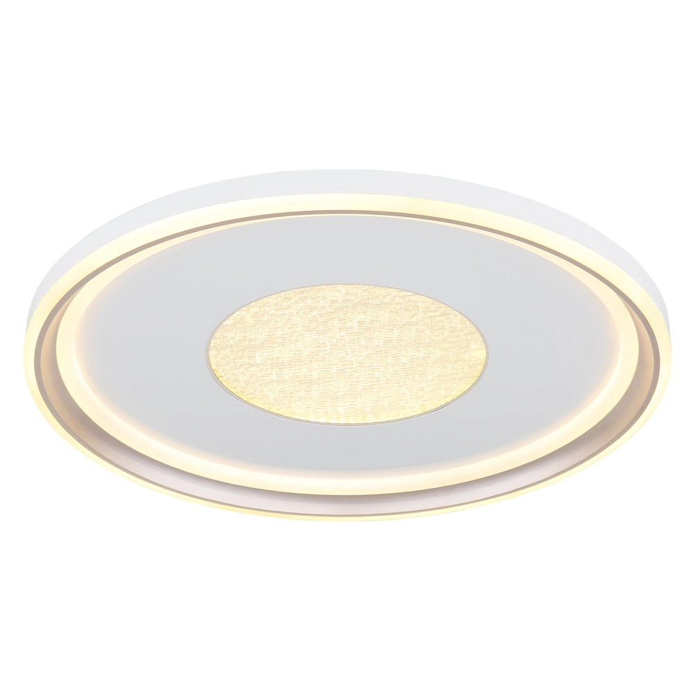 Lampe de plafond Eila Ø 59cm blanc Globo 9007371572458