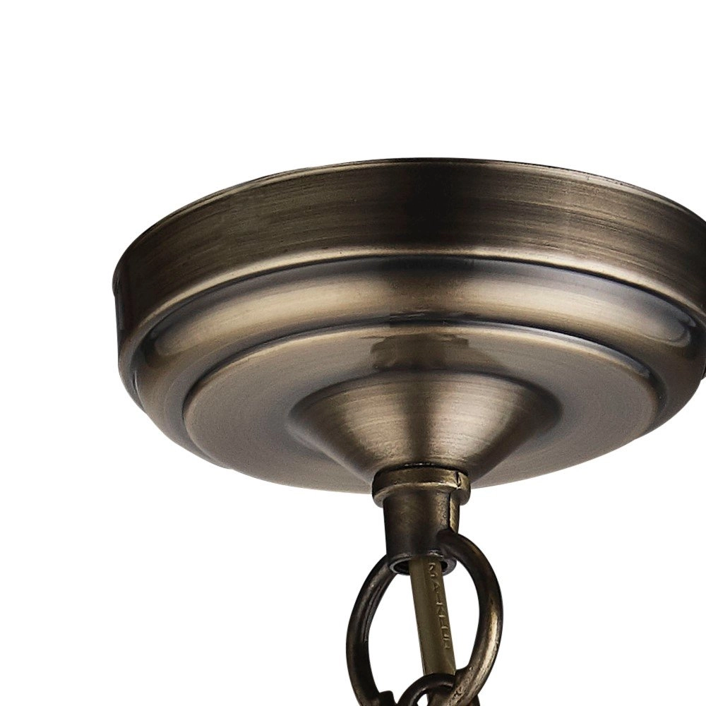 Lampe suspendue à 5 lumières Pipes Searchlight 5053423134871