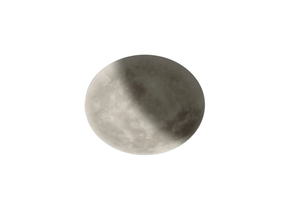 Lampe de plafond Lunar 40 cm 3000K blanc Trio 4017807401837