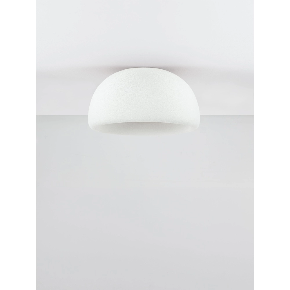 Lampe de plafond moderne Davo blanc Ø 43cm Lyora 5212017495747