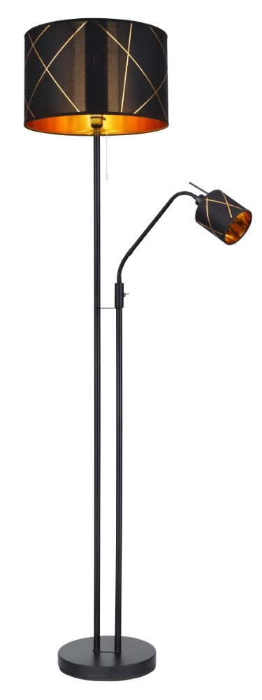 Lampe sur pied design Bemmo avec lampe de lecture