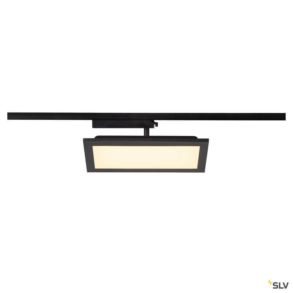 Panneau LED monophasé Panel Track carré noir SLV 4024163250832