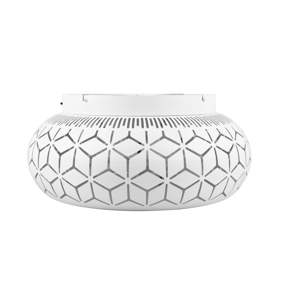 Ventilateur de plafond blanc Bidar excl 3x E27 Trio 4017807643978
