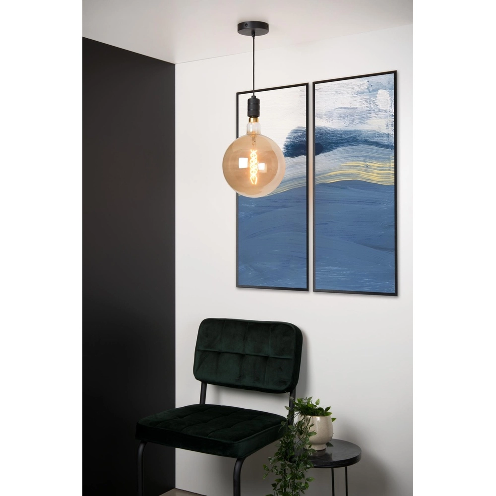 Lampe pendante Jova Noir Lucide 5411212451460