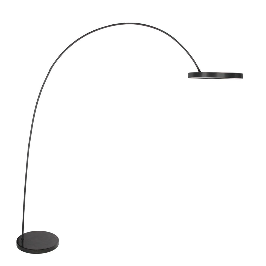 Lampe à arc moderne Luna-Arc Noir Steinhauer 8712746180190